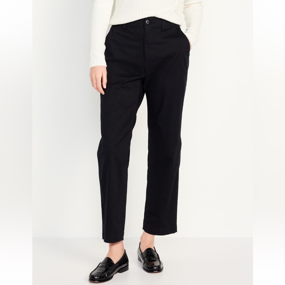 Old Navy - Black Chinos - Petite M